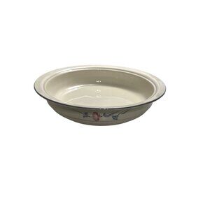 Lenox Glories On Grey Chinastone Vegetable Serving Bowl 10" Discontinued USA